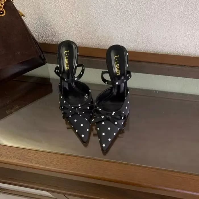 Nouvelles Sandales Confortables à Talons Aiguilles et Décolletées pour Femmes