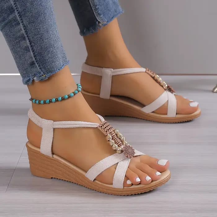 Sandales compensées pour femmes