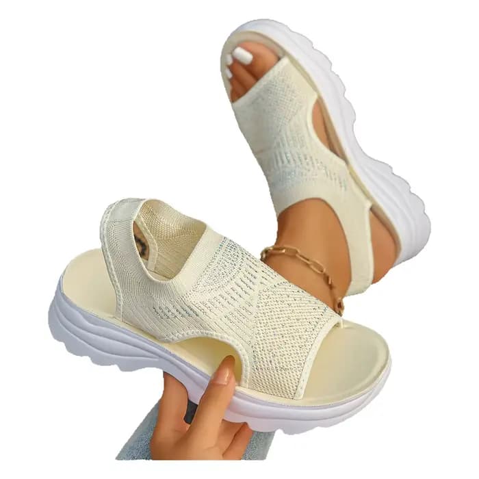 Sandales confortables et élégantes à enfiler