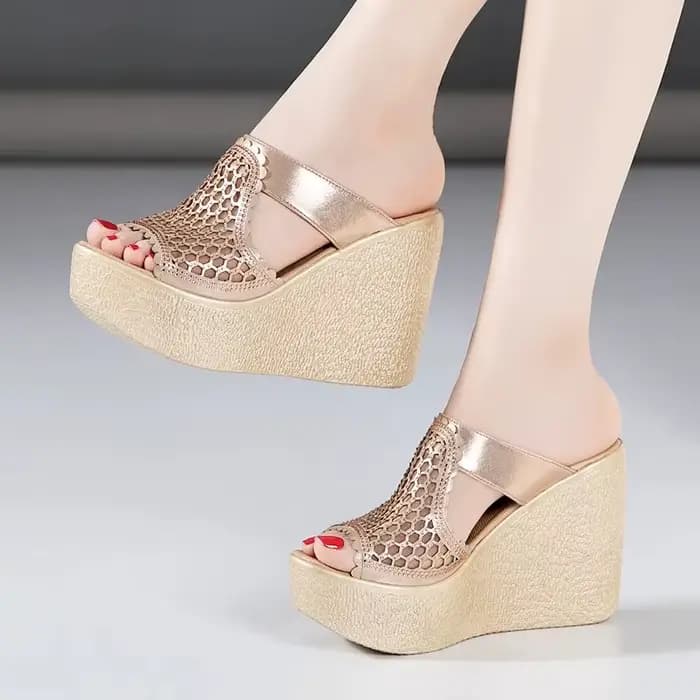 YAERSettlement-Sandales à talons hauts pour femmes