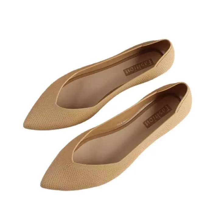 Sandales pointues à semelle plate pour femmes