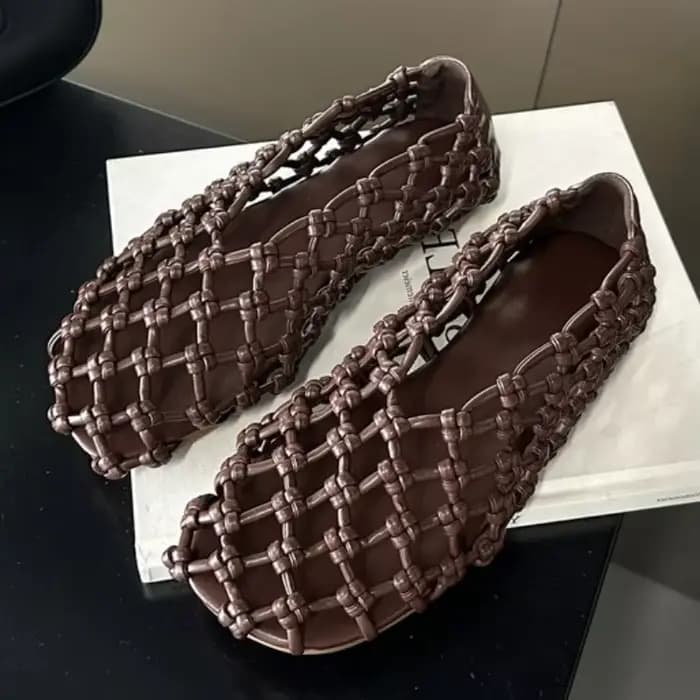 Sandales plates De styliste De marque De luxe pour femmes