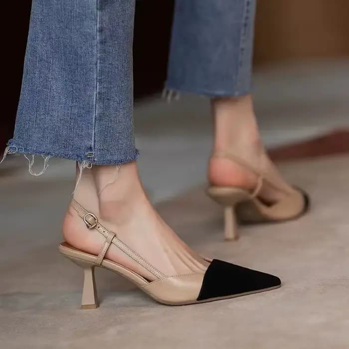 Sandales à Talons Hauts et Pointus pour Femme