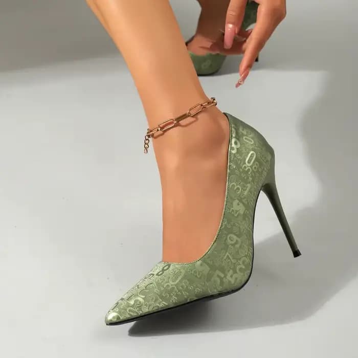Nouvelles Chaussures de Mariage à Talons Aiguilles et Bout Pointu 2026 – Escarpins Simples Français pour Femme