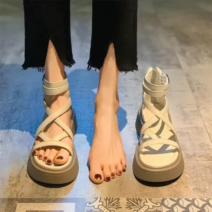 Sandales à talon optique pour femmes
