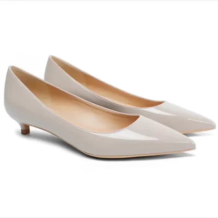 Escarpins en cuir verni pour femmes