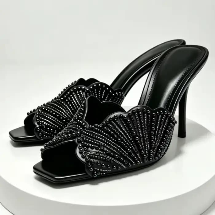Sandales à talons pour femme