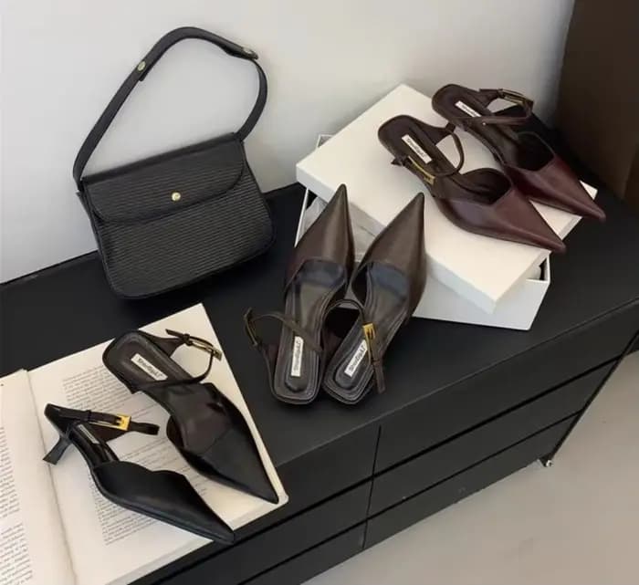 Escarpins à talons hauts et fins pour femmes