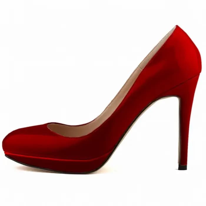 LOSLANDIFEN chaussures femmes bout pointu mode plate-forme pompes de fête automne en cuir verni talons hauts bureau dame chaussures de mariage Sexy