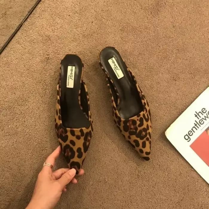 Mules à bout pointu pour femmes