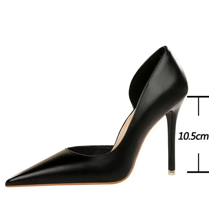 BIGTREE chaussures noir femmes pompes qualité en cuir