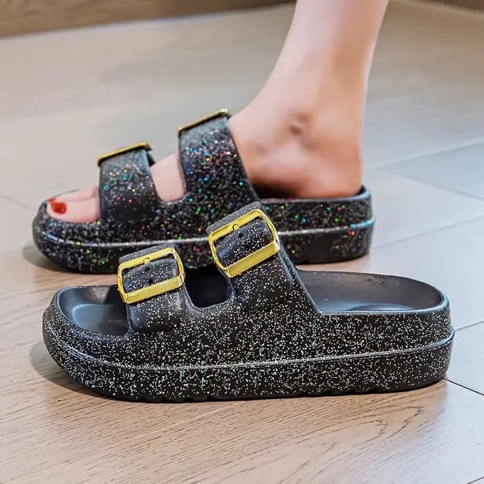 Sandales plates pour femmes Slim Outline