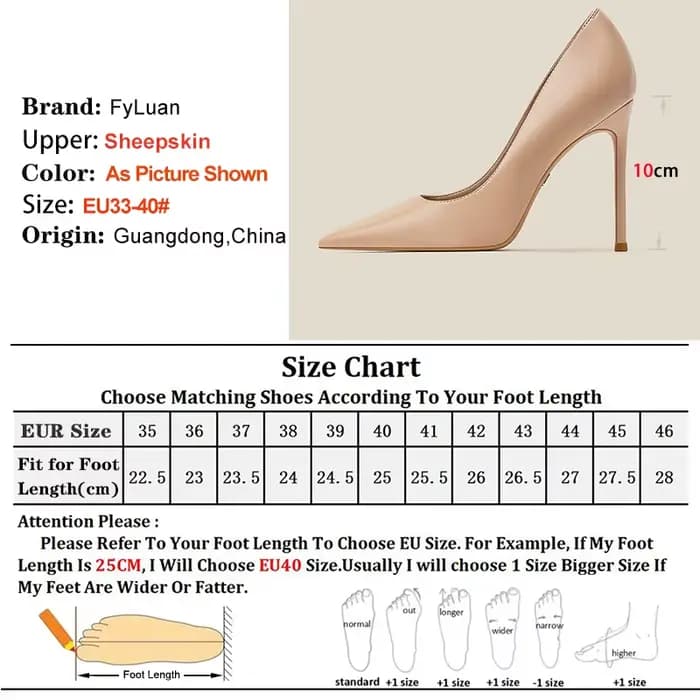 Haute qualité en peau de mouton talons hauts fête bureau mode pointu peu profond femmes chaussures 6 8 10CM Stiletto couleur nue femme pompes