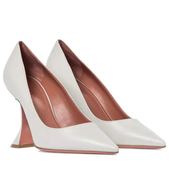 Talons aiguilles pointus en verre à vin pour femmes
