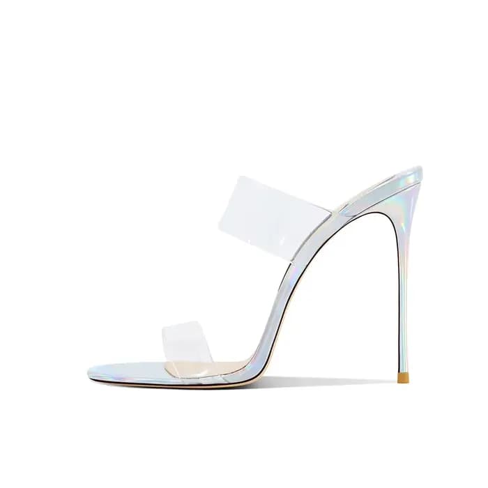 Rose été nouvelles sandales à bout ouvert à la mode talons hauts femmes