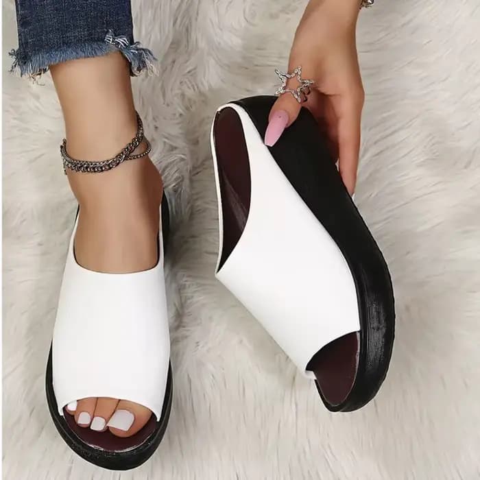 Sandales blanches pour femmes