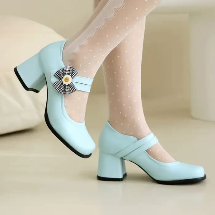 Chaussures à talons hauts épais pour femmes