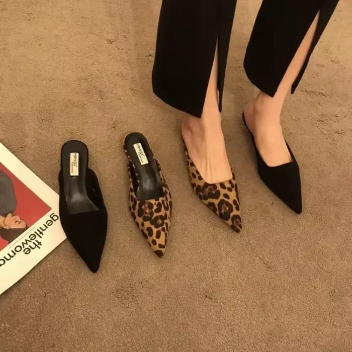Mules à bout pointu pour femmes