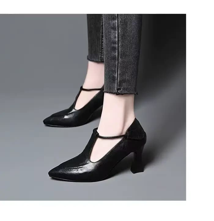 Femmes Talons Épais Chaussures