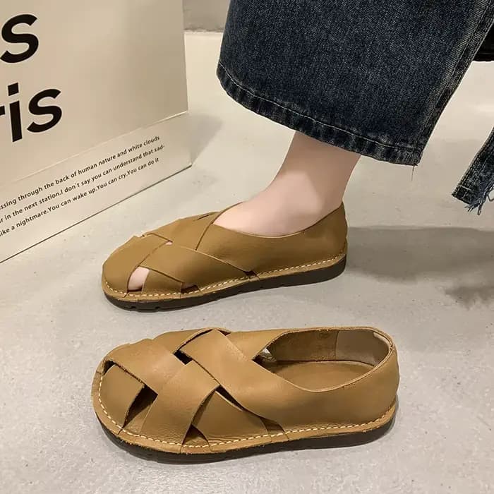 Sandales en cuir pour femmes