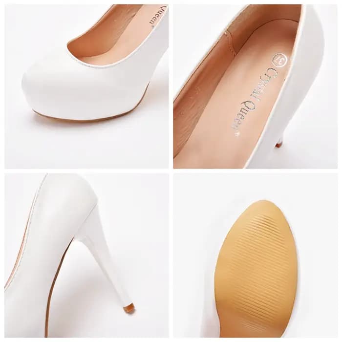 Chaussures de mariée blanches pour femmes