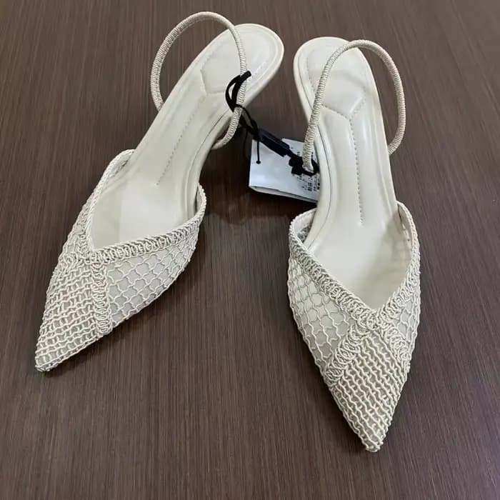 Escarpins de marque tissés en maille confortable pour femmes