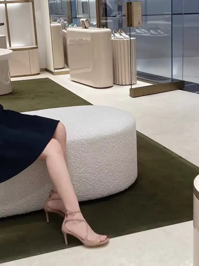 Sandales d'été à bout carré pour femmes européennes et américaines