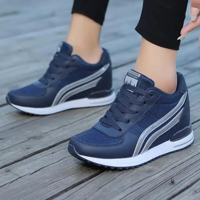 Chaussures à talons compensés respirantes pour femmes