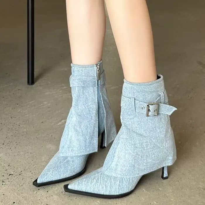 2025 nouveau Design à talons hauts femmes chaussons