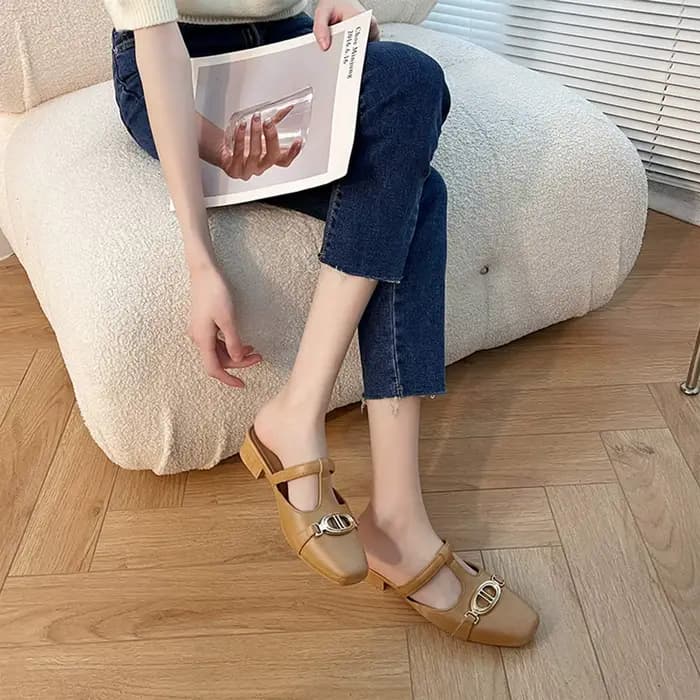Sandales d'été à talons bas pour femmes