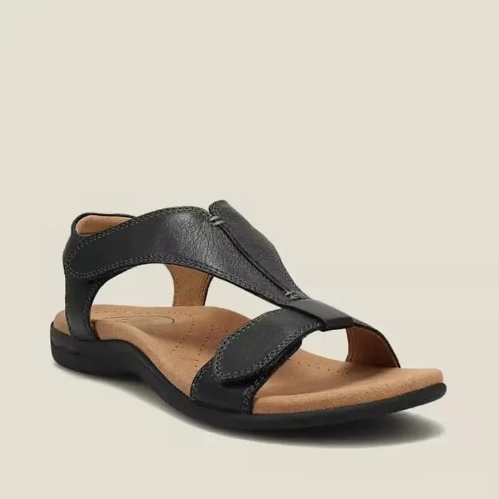 Offres spéciales femmes sandales chaussures à bout ouvert doux en plein air
