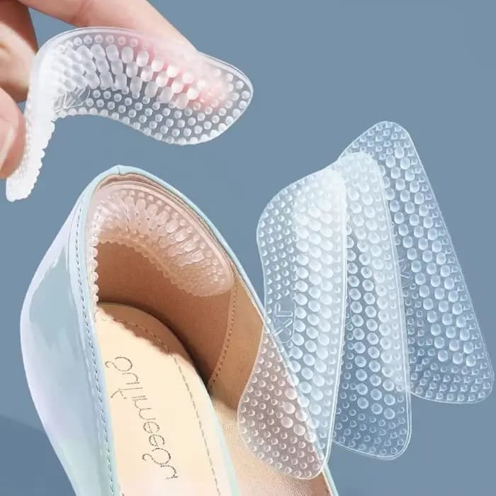 Protections de talon en silicone antidérapantes