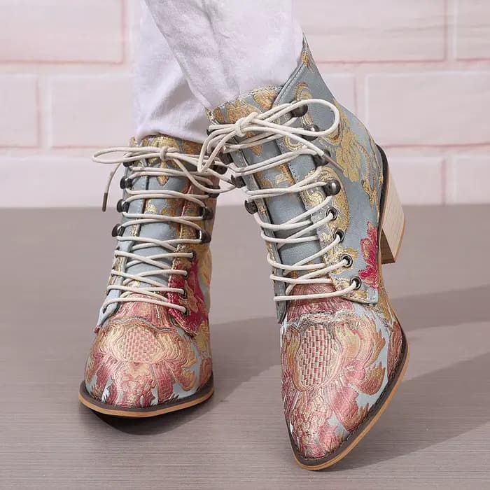 Bottines à bout pointu pour femmes