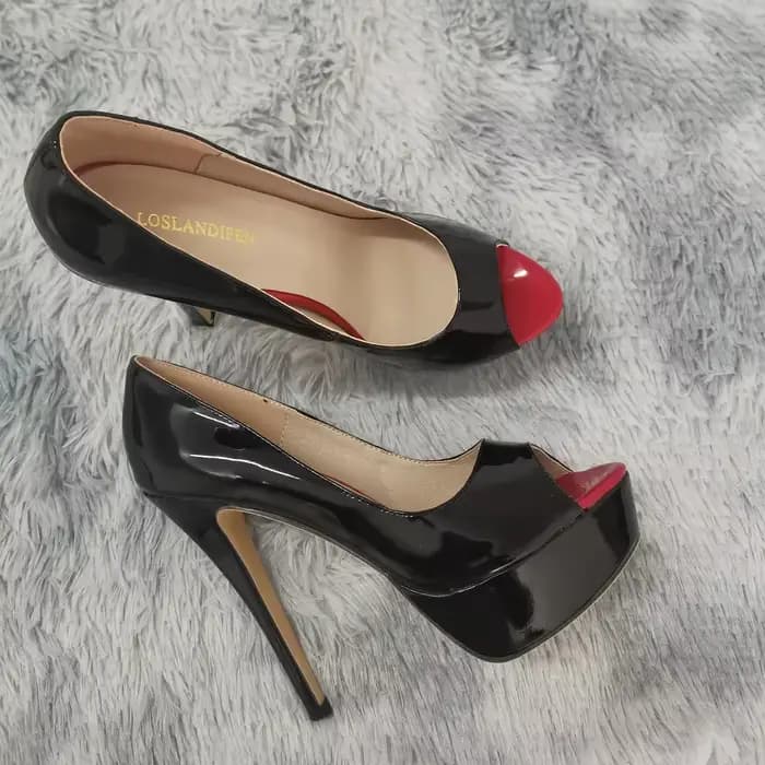 Escarpins Sexy en Cuir Verni pour Femme