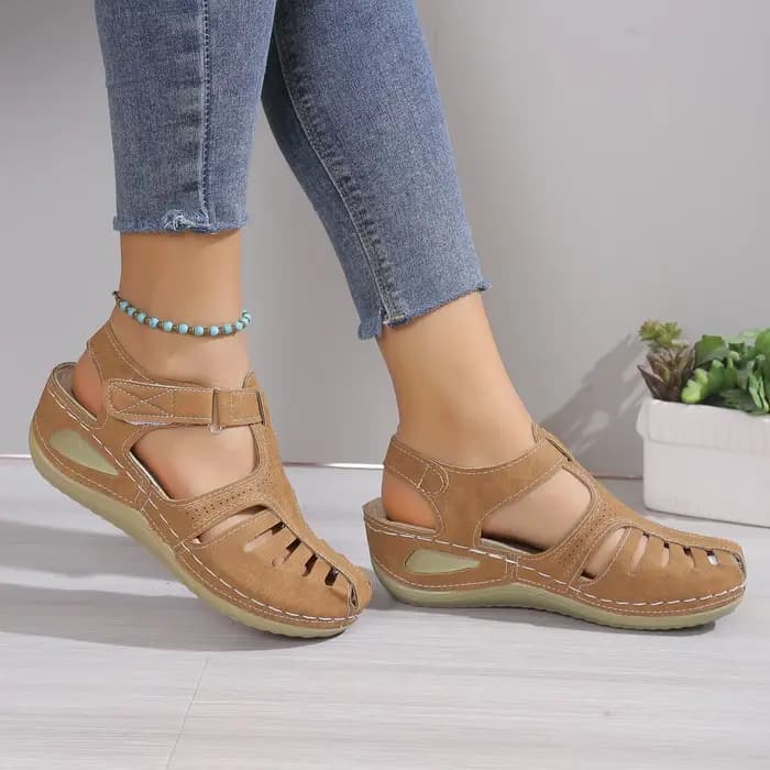 Sandales compensées à la mode pour femmes