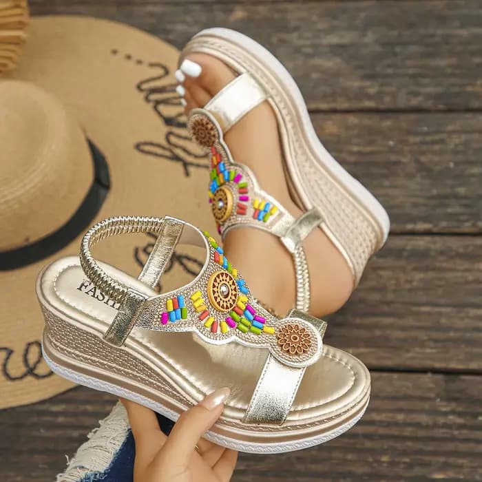 Sandales pour femmes, style bohème