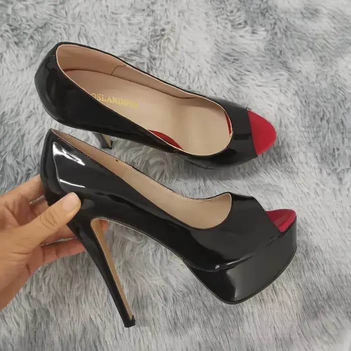 Escarpins Sexy en Cuir Verni pour Femme