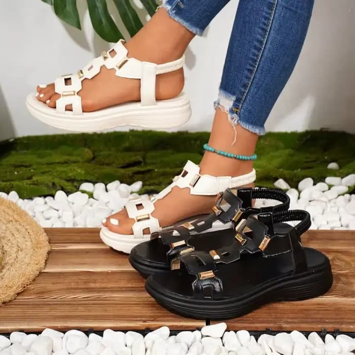 Sandales pour femmes, chaussures d'été