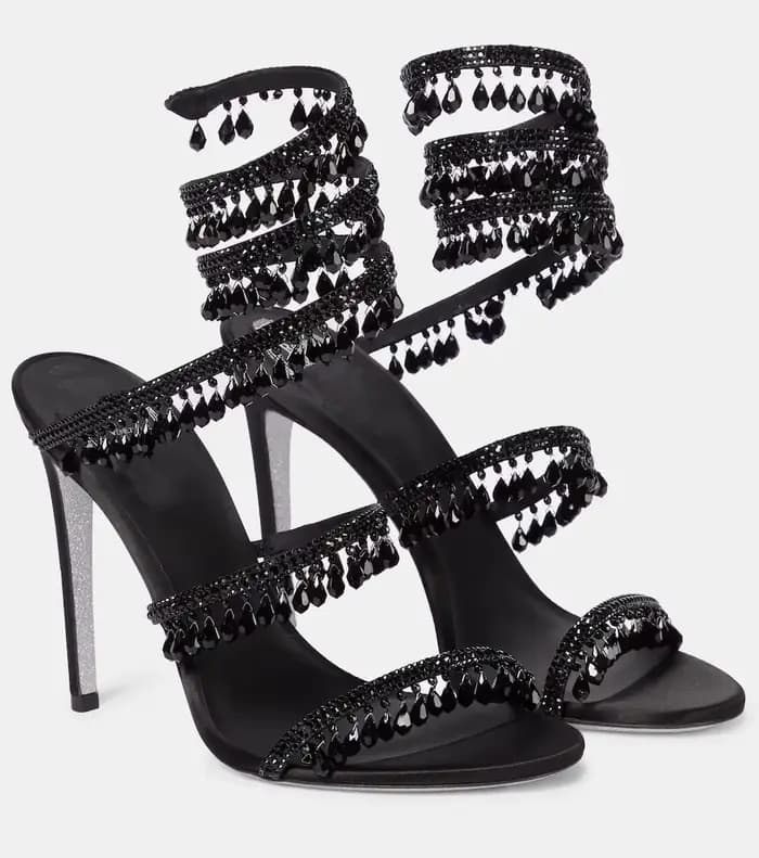 Nouvelles sandales pour femmes à strass