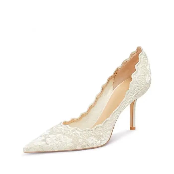 Chaussures de mariage élégantes pour femmes à talons hauts