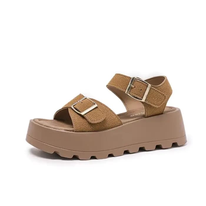 Sandales compensées d'été pour femme