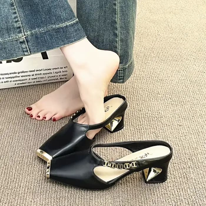 Mules à enfiler confortables pour femmes