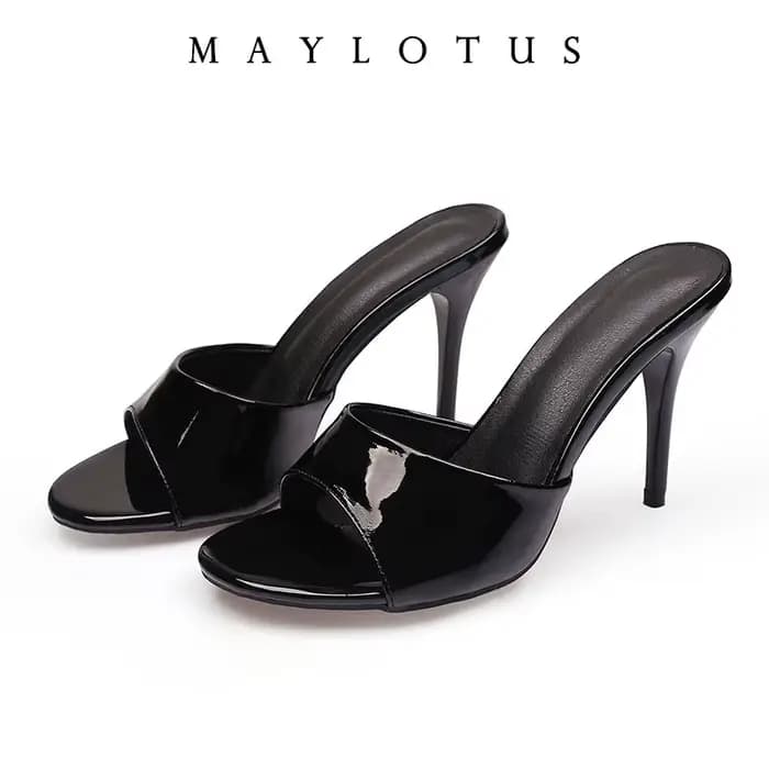 Nouvelles mules pour femmes à talon fin de 10 cm