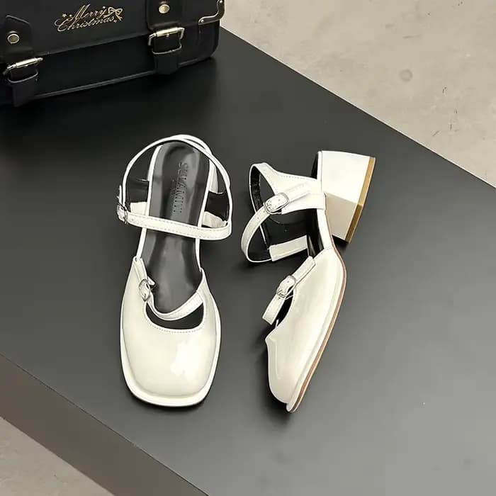 Chaussures d'été Mary Gasoline