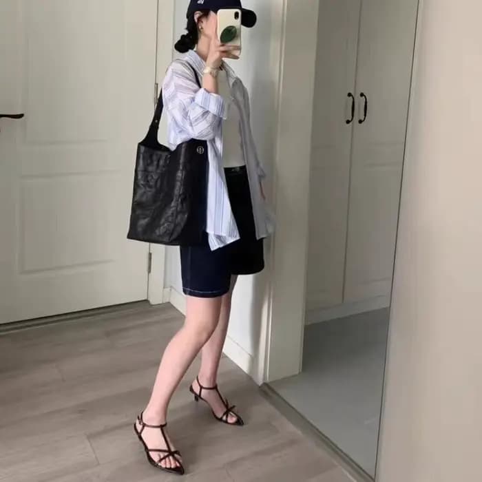 Femmes sandale été nouvelle mode bande étroite dames gladiateur chaussures mince talon bas bride à la cheville robe