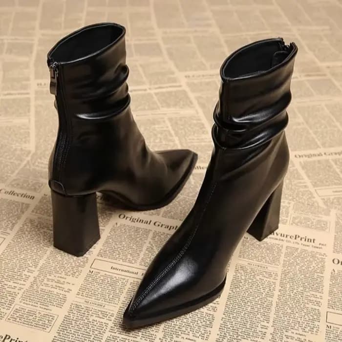 Bottines Chelsea à talons hauts pour femme