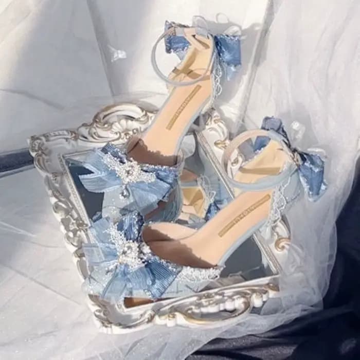 Lolita femmes talons chaussures de créateur de mariage