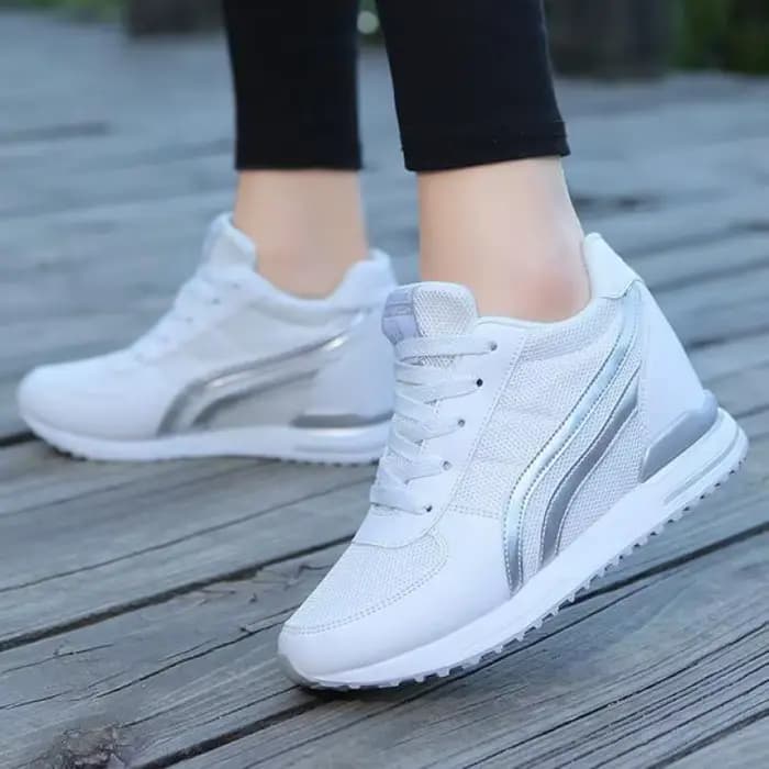 Chaussures à talons compensés respirantes pour femmes