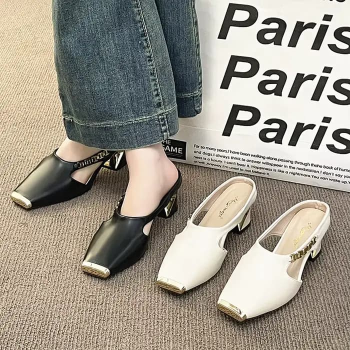 Mules à enfiler confortables pour femmes