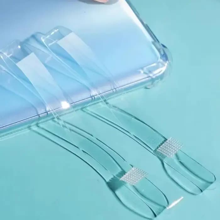 Sangle de maintien transparente et élastique pour talons hauts